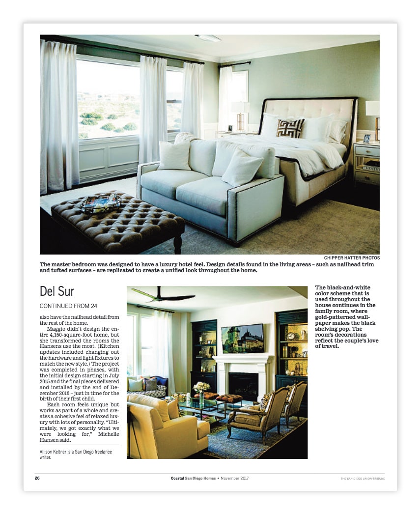 Coastal San Diego Homes – November 2017