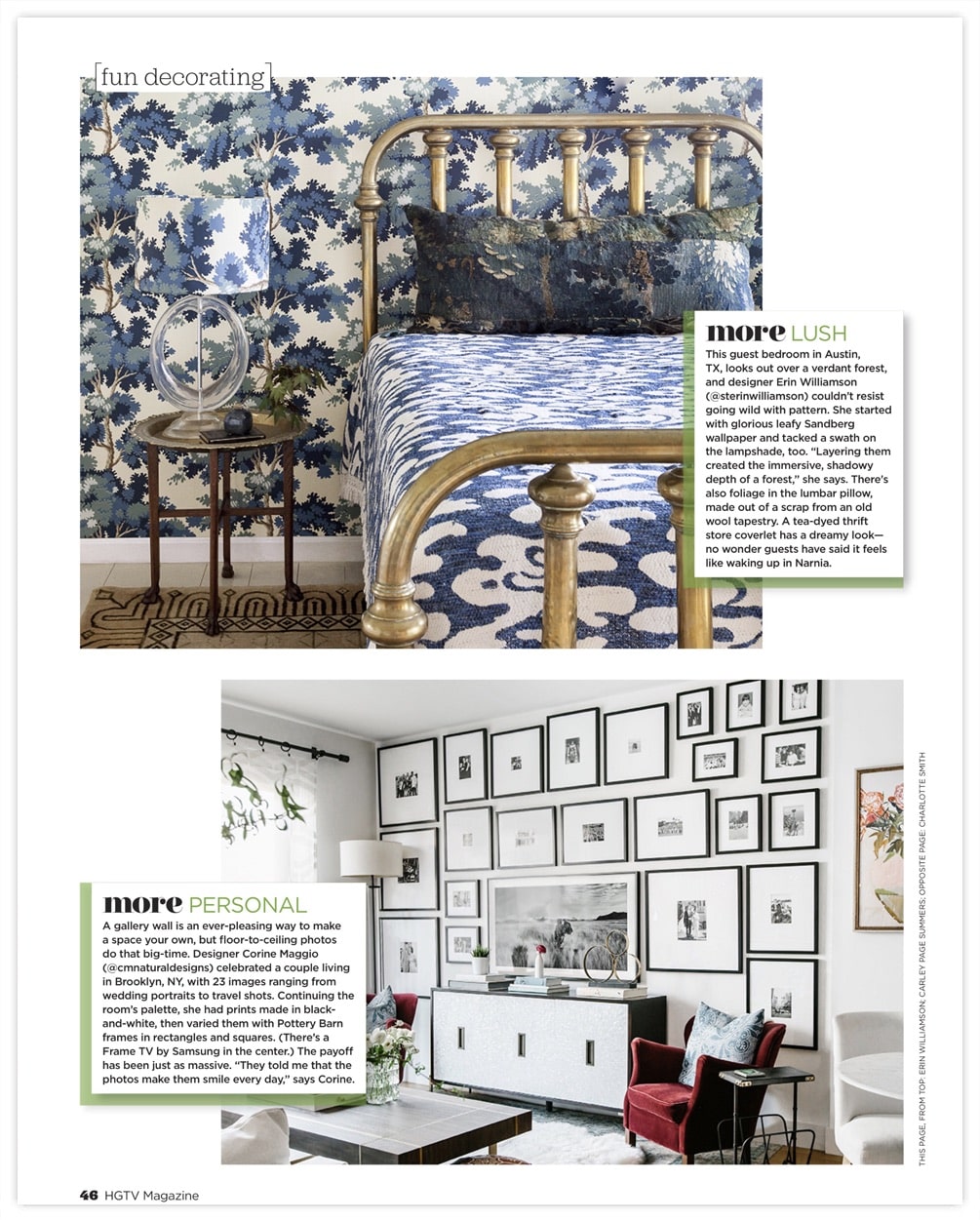 HGTV – July/August 2021